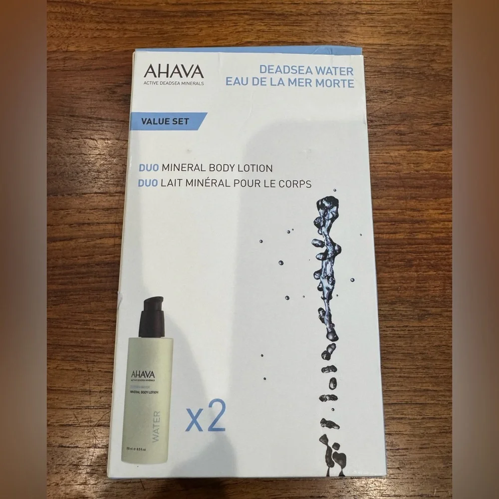 AHAVA Mineral Body Lotion Duo Value Set - Picture 3 of 8